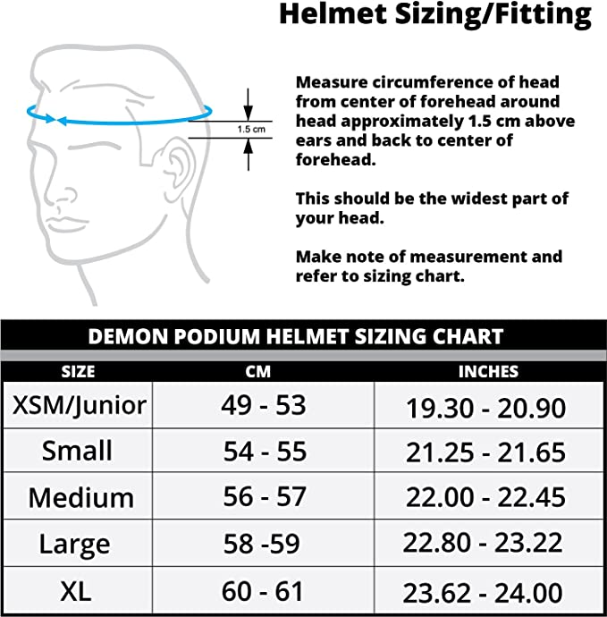 Demon Podium Full Face Bicycle Helmet- Tan/Black