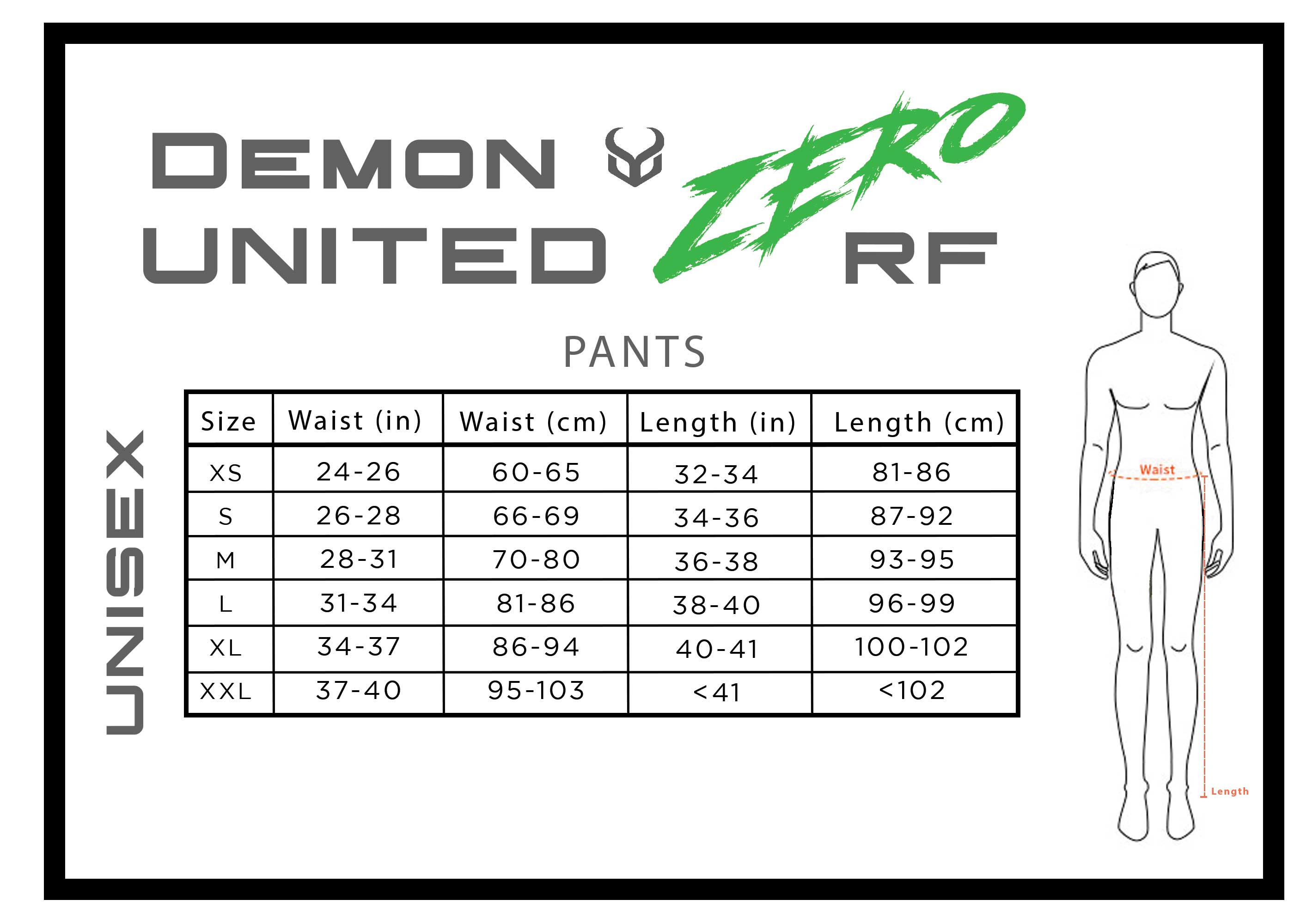 Demon Zero RF D3O Unisex Ski and Snowboard Pants (Youth through Adult sizes)